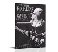 URAUIH The Pretty Reckless Death by Rock And Roll Album Poster Bedroom Living Room Wall Art Deco Poster 12x18inch(30x45cm) Frame-style