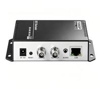 URayCoder H.265 H.264 SD HD 3G SDI Video Streaming Encoder with RTSP, UDP, SRT, HLS, RTMPS, Multicast, MP4, ONVIF, SDI to IP Converter for IPTV YouTube Facebook OBS Slingbox Live Broadcast Servers
