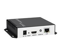 URayTech H.265 H.264 4K HD HDMI to IP Network Video Audio Streaming Encoder Supports SRT RTSP RTMPS UDP ONVIF HLS MP4 for IPTV YouTube Facebook OBS Dacast Live Broadcast and Other Servers