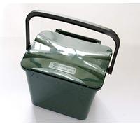 Urba 7 Litre Kitchen Food Waste Caddy Moss Green