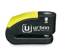 Urban 999 Approved Motorcycle Disc Lock with Smart Alarm | 120dB, LED, Warning Sensitivity, X2 ON | SRA & Sold Secure Gold Tested Anti-Theft for Motorbike | 14mm Double Locking, Hardened Steel