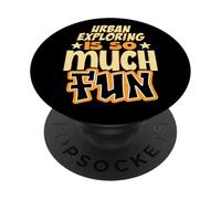 Urban Adventurers Abandoned Places Explorer Urban Exploring PopSockets Adhesive PopGrip