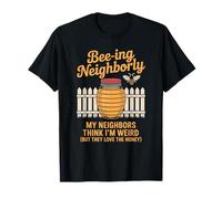 Urban Apiary Backyard Bees Homegrown Honey Hive Fun T-Shirt