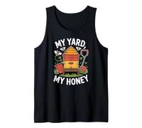 Urban Apiary Homegrown Honey with Backyard Bees in Garden Tank Top