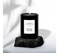 Urban Apothecary London Signature Candle - 60 Hour Burn Time, Original Fragrance, Soy Vegan Wax, Hand-Poured (Smoked Leather)