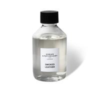 Urban Apothecary London Signature Diffuser Refill - 6 New Reeds, Up to 12 Weeks Scent, 200ml (Smoked Leather)