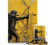 Urban Archer 1000 Piece Jigsaw Puzzle Thought Challenge Cozy Relaxation Cut Precisely (38x26cm)
