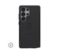 URBAN ARMOR GEAR UAG Designed for Samsung Galaxy S25 Ultra Case 6.8" Civilian - Compatible with Magnetic Charging Anti-Slip Rugged Military Drop Tested Protective Cover, Black