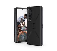 URBAN ARMOR GEAR Civilian Protective Case for Samsung Galaxy Z Fold 3 5G [Officially Designed for Samsung Certified, Wireless Charging Compatible Cover, Drop-Proof Case] Black