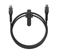 URBAN ARMOR GEAR UAG Rugged Kelvar Core Power Cable USBC to USBC 5ft/1.5m Power Delivery PD 60W Reinforced Fast Charging Cable Compatible with iPhone 16, Galaxy S25, MacBook, iPad Pro, Black/Gray