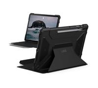 Urban Armor Gear Metropolis SE Case for Samsung Galaxy Tab S8+ (Plus) / Tab S7+ (Plus) (LTE + Wi-Fi) Case [S-Pen Compatible, Designed for Samsung, Wake/Sleep, Drop-Resistant, Stand Function] Black