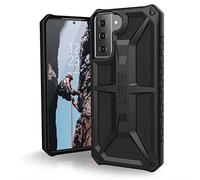 URBAN ARMOR GEAR Monarch Case Samsung Galaxy S21+ 5G (6.7 Inch) Cover (Wireless Charging Compatible, Military Standard Drop Protection, Drop-Resistant Mobile Phone Case, Ultra Slim Bumper) - Black