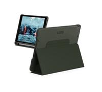 Urban Armor Gear Outback-Bio Case for Apple iPad 10.2 inch (2021/2020/2019) - Biodegradable iPad Case with Stand, Wake/Sleep, Magnetic Front Flap, Apple Pencil Holder - Olive