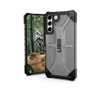 URBAN ARMOR GEAR Plasma Protective Case for Samsung Galaxy S22 Plus [Designed for Samsung Certified, Wireless Charging Compatible Cover, Drop-Resistant Mobile Phone Case] Ash (Grey Transparent)