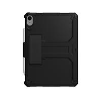 UAG Designed for iPad 10.9” 10th Gen 2022 Case Scout Black with Hand Strap Kickstand Pencil Holder Rugged Lightweight Silm Impact Resistant Protective Folio Cover by URBAN ARMOR GEAR
