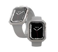 Urban Armor Gear Scout Case for Apple Watch 7 (45 mm) [Drop and Shock-Proof, According to US Military Standard, Robust, Screen Protector by Raised Edge] Frosted