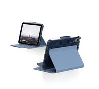 Urban Armor Gear U by [U] Lucent Case Apple iPad Mini 6 Case (2021/6th Generation) [Stand Function, Wake/Sleep, Magnetic Front Flap, Apple Pencil Holder] Cerulean (Clear), 12328N315858