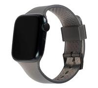 URBAN ARMOR GEAR [U by UAG Compatible with Apple Watch Band 42/41/40mm iWatch Series 11/10/9/8/7/6/5/4/SE3/SE2/SE, Slim Soft Adjustable Replacement Strap, Lucent Ash