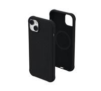 URBAN ARMOR GEAR [U] by UAG Designed for iPhone 14 Plus Case Black 6.7" Dot Built-in Magnet Compatible with MagSafe Charging Slim Lightweight Dropproof Silicone Protective Cover