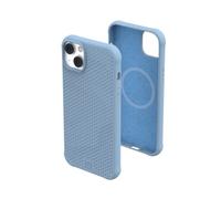 URBAN ARMOR GEAR [U] by UAG Designed for iPhone 14 Plus Case Blue Cerulean 6.7" Dot Built-in Magnet Compatible with MagSafe Charging Slim Lightweight Dropproof Silicone Protective Cover