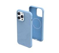 URBAN ARMOR GEAR [U] by UAG Designed for iPhone 14 Pro Max Case Blue Cerulean 6.7" Dot Build-in Magnet Compatible with MagSafe Charging Slim Lightweight Dropproof Silicone Protective Cover