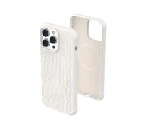 URBAN ARMOR GEAR [U] by UAG Designed for iPhone 14 Pro Max Case White Marshmallow 6.7" Dot Build-in Magnet Compatible with MagSafe Charging Slim Lightweight Dropproof Silicone Protective Cover