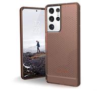 URBAN ARMOR GEAR [U] by UAG Designed for Samsung Galaxy S21 Ultra 5G Case [6.7-inch Screen] Lucent Slim Fit Lightweight Stylish Transparent Impact Resistant Protective Phone Cover, Orange