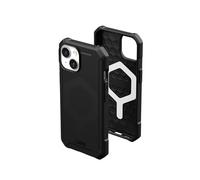 URBAN ARMOR GEAR UAG Case Compatible with iPhone 15 Plus Case 6.7" Essential Armor Black Built-in Magnet Compatible with MagSafe Charging Rugged Military Grade Dropproof Protective Cover