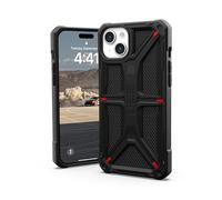 URBAN ARMOR GEAR UAG Case Compatible with iPhone 15 Plus Case 6.7" Monarch Kevlar Black Rugged Heavy Duty Military Grade Drop Tested Protective Cover