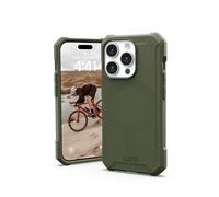 URBAN ARMOR GEAR UAG Case Compatible with iPhone 15 Pro Case 6.1" Essential Armor Olive Drab Built-in Magnet Compatible with MagSafe Charging Rugged Military Grade Dropproof Protective Cover