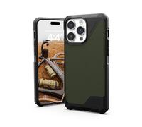 URBAN ARMOR GEAR UAG Case Compatible with iPhone 15 Pro Max Case 6.7" Metropolis LT Kevlar Olive Built-in Magnet Compatible with MagSafe Charging Rugged Military Grade Dropproof Protective Cover