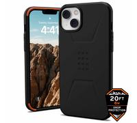 Urban Armor Gear (UAG) Civilian MagSafe Case for Apple iPhone 14 Plus- Black