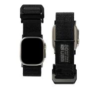 URBAN ARMOR GEAR UAG Compatible with Apple Watch Band 49/46/45/44mm iWatch Series Ultra 3/Ultra 2/Ultra/4-11/SE3/SE2/SE Active Sport Adjustable Replacement Strap, Graphite/Black