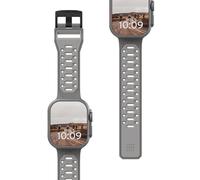 URBAN ARMOR GEAR UAG Compatible with Apple Watch Band 49/46/45/44mm iWatch Series Ultra 3/Ultra 2/Ultra/4-11/SE3/SE2/SE Civilian Sport Sweatproof Adjustable Replacement Watch Strap, Titanium