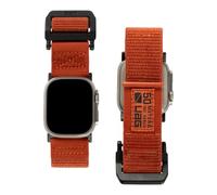 URBAN ARMOR GEAR UAG Compatible with Apple Watch Band 49/46/45/44mm iWatch Series Ultra 3/Ultra 2/Ultra/4-11/SE3/SE2/SE Active Sport High Strength Adjustable Replacement Strap, Rust