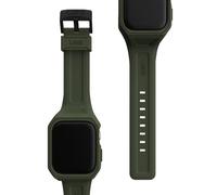 URBAN ARMOR GEAR UAG Compatible with Apple Watch Band Case 45mm iWatch Series 9/8/7 Scout Plus Soft Touch Adjustable Replacement Strap, Olive Drab