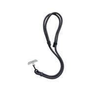 URBAN ARMOR GEAR UAG Crossbody Phone Lanyard 7mm - Slim Adjustable Paracord Anti-Theft Anti-Drop Body Strap for Galaxy iPhone Cases, Civilian Graphite/Black