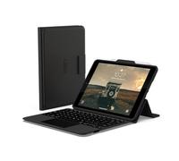URBAN ARMOR GEAR UAG Designed for iPad 10.2" 9th/8th/7th Gen 2019-2021 Case with Keyboard Black/Ash English, Rugged Bluetooth Wireless Integrated Keyboard Multi-Touch Trackpad Protective Folio Cover