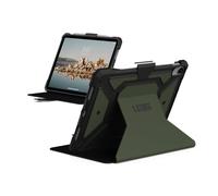 URBAN ARMOR GEAR UAG Designed for iPad 11" A16 11th Gen 2025, 10.9" 10th Gen 2022 Case A3354 A3355 A2696 Rugged Protective Folio Cover w/Adjustable Stand & Pencil Holder, Metropolis SE Olive