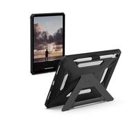 URBAN ARMOR GEAR UAG Designed for iPad 11" A16 11th Gen 2025 Case A3354 A3355 - Rugged Protective Cover with Kickstand and Pencil Holder Scout Plus Black