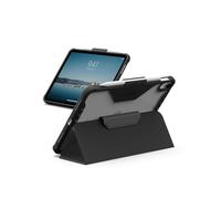 URBAN ARMOR GEAR UAG Designed for iPad A16 Case 11" 11th Gen 2025, 10.9" 10th Gen 2022 (A3354 A3355) Plyo LT - Armor Shell Folio Cover with Adjustable Kickstand & Pencil Holder, Ice/Black