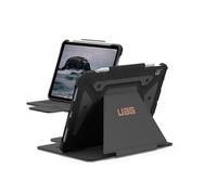 URBAN ARMOR GEAR UAG Designed for iPad Air 11" Case M4/M3/M2 2024-2026 - Rugged Auto Sleep/Wake Folio Cover Pencil Holder & Multi-Angle Adjustable Stand, Metropolis SE Black/Bronze