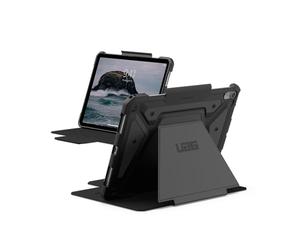 URBAN ARMOR GEAR UAG Designed for iPad Air 11" Case M4/M3/M2 2024-2026 - Rugged Auto Sleep/Wake Folio Cover w/Pencil Holder & Multi-Angle Adjustable Stand, Metropolis SE Black