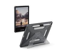 URBAN ARMOR GEAR UAG Designed for iPad Air 11" Case M4/M3/M2 2024-2026 - Rugged Protective Cover with Kickstand and Pencil Holder Scout Plus, Ash