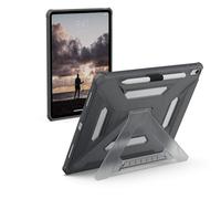 URBAN ARMOR GEAR UAG Designed for iPad Air 13" 2nd Gen 2025 M3 Case A3268 A3269 - Rugged Transparent Protective Cover with Kickstand and Pencil Holder Scout Plus Ash
