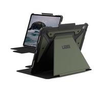 URBAN ARMOR GEAR UAG Designed for iPad Air 13" Case M4/M3 2024-2026 - Rugged Multi-Angle Viewing Folio Protective Cover Pencil Holder & Adjustable Stand, Metropolis SE Olive