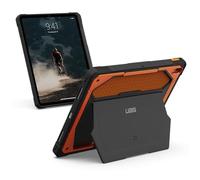 URBAN ARMOR GEAR UAG Designed for iPad Air 13" Case M4/M3 2025-2026 - Kevlar Inlay Rugged Bumper Military Grade Dropproof Protective Cover with Kickstand & Pencil Holder, Monarch Kevlar Burnt Orange