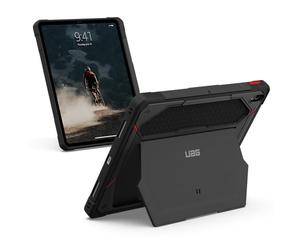 URBAN ARMOR GEAR UAG Designed for iPad Air 13" Case M4/M3 2025-2026 - Kevlar Inlay Rugged Bumper Military Grade Dropproof Protective Cover with Kickstand & Pencil Holder, Monarch Kevlar Black