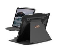 URBAN ARMOR GEAR UAG Designed for iPad Air 13" Case M4/M3 2025-2026 - Rugged Multi-Angle Viewing Folio Cover with Pencil Holder & Adjustable Stand, Metropolis SE, Black/Bronze