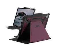 URBAN ARMOR GEAR UAG Designed for iPad Pro 13" Case M5 2025 8th Gen, M4 2024 7th Gen A3360 A3361 A3362, Adjustable Multi-Angle Stand Pencil Holder Auto Sleep/Wake Folio Cover, Metropolis SE Bordeaux